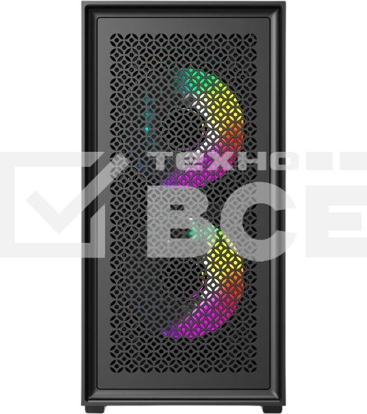 Корпус ACCORD ACC-1902, Mini-Tower, чёрный