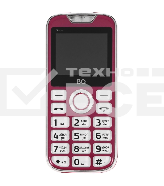 Мобильный телефон BQ 2005 Disco розовый