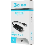USB-концентратор Behpex BPH-3013, USB 3.0, USB 4 порта, USB, фото3