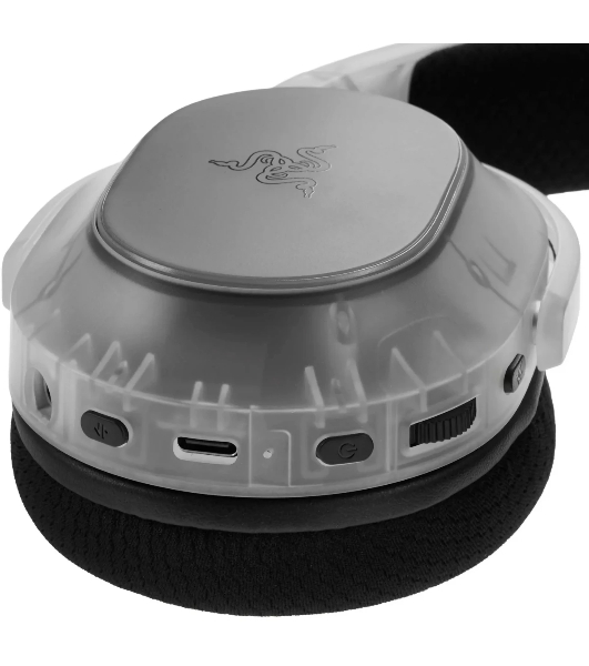 Гарнитура Razer Barracuda X Chroma Phantom White Edition белый, беспроводная, Bluetooth, до 70 ч, подсветка