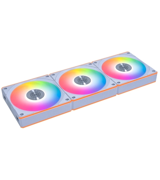 Вентилятор для корпуса Lian-Li Uni Fan CL Wireless 120 ARGB 124х120x28 белый 4-pin 29.8дБ (упак.:3шт) (G99.12CL1W3W.R0) Ret