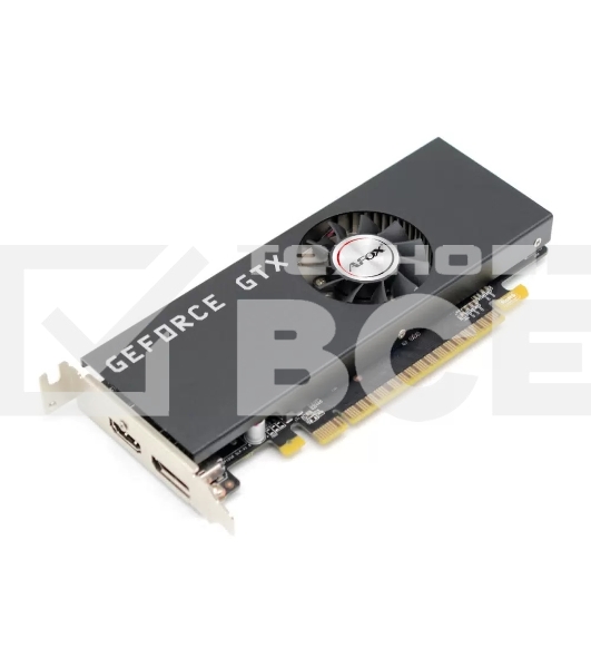 Видеокарта Afox Geforce GTX1050Ti 4GB GDDR5 128Bit HDMI DP LP Single Fan