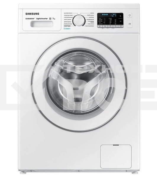 Стиральная машина Samsung WW70AG5S21EE/LD белый, загрузка фронтальная 7 кг, 1200 об/мин, класс: A