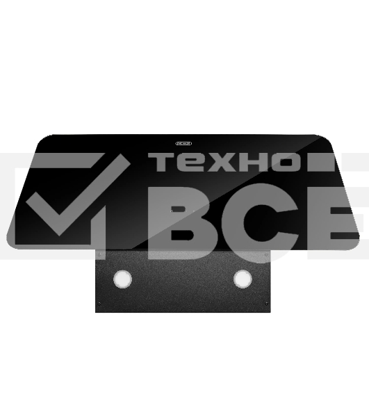 Наклонная стеклянная кухонная вытяжка DeLonghi Arco 908 NB