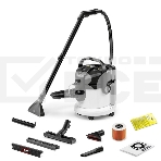 Пылесос моющий Karcher SE 4 *EU [1.081-150.0] белый/черный, 1000 Вт, уборка влажная/сухая, пылесборник контейнер/мешок, 4 л, фото2