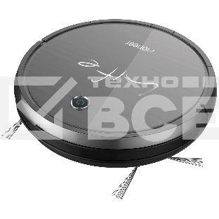 Робот-пылесос Pioneer VC705R черный, 2500 мАч Li-Ion, уборка сухая/влажная, пылесборник контейнер 0.5 л
