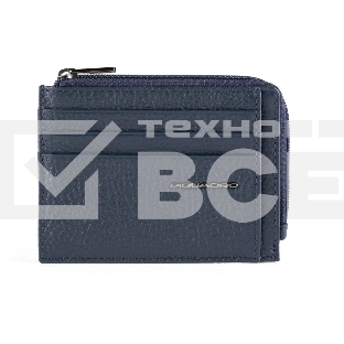 Чехол для кредитных карт Piquadro Modus Special PP4822MOSR/BLU, натур.кожа, синий