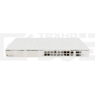 Коммутатор Mikrotik CRS320-8P-8B-4S+RM Cloud Router Switch with dual-core 800 MHz CPU, 256 MB RAM, 98DX226S switch chip, 17 x Gigabit Eth ports (8 x 802.3af/at, 8 x 802.3bt PoE-out), 4 x 10G SFP+ ports, RouterOS L5, 1U rackmount enclosure, 600W PSU