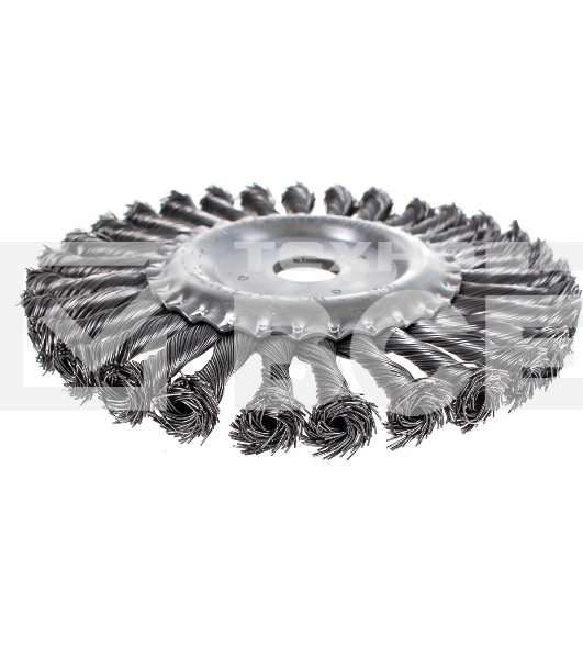 Щетка дисковая Patriot 813010013 d=180мм d(посад.)=22.23мм (угловые шлифмашины) (упак.:1шт)