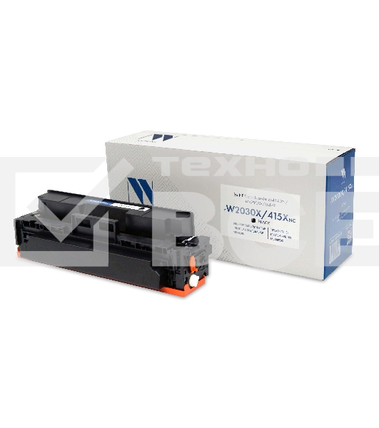Картридж лазерный NVP совместимый NV-W2030X 415X Black (БЕЗ ЧИПА) для HP Color LaserJet M454DN/M479DW/M479 (7500k)