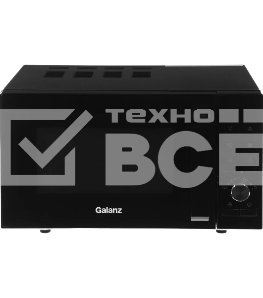 Микроволновая печь Galanz MOS-2402FDB черный, 20 л, 800 Вт, переключатели - кнопки/поворотный механизм