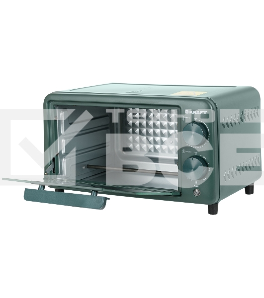 Мини-печь Kraft KFC-MO 90 HGN 9 л, 600 Вт, зеленый