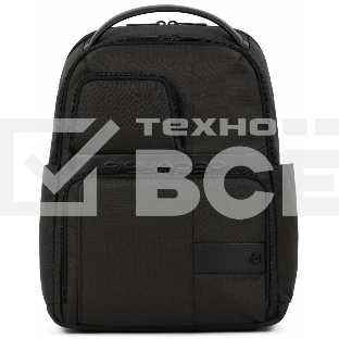 Рюкзак мужской Piquadro Wollem CA6238W129/N черный полиэстер/натур.кожа