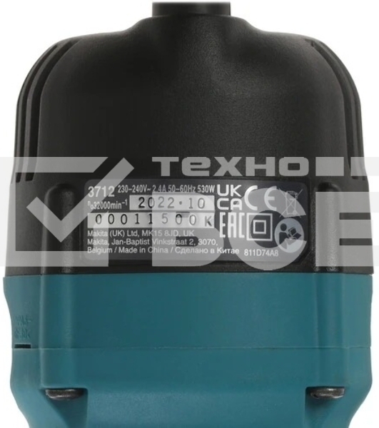 Фрезер Makita 3712 530Вт 32000об/мин макс.ход:42мм