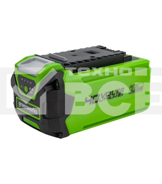 Аккумулятор с USB разъемом GreenWorks G40USB2 для техники 40V, 2 А.ч