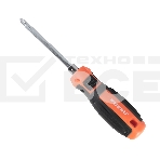 Отвертка Patriot с двусторонним стержнем, CR-V, PH2-SL6 x 100, 2-х компонентная рукоятка, фото 1