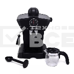 Кофеварка рожковая Kitfort КТ-706 черный, исп. кофе - молотый, 0,25 л, 800 Вт, 3,5 бар, фото4