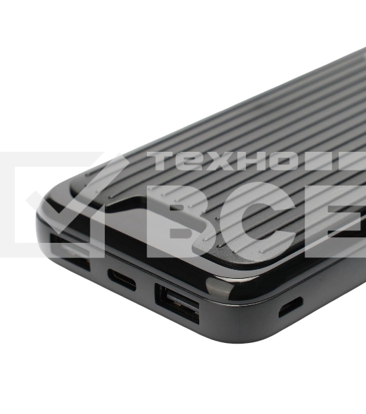 Портативный аккумулятор Gembird GPB-10, 10000мА·ч, 2A, черный