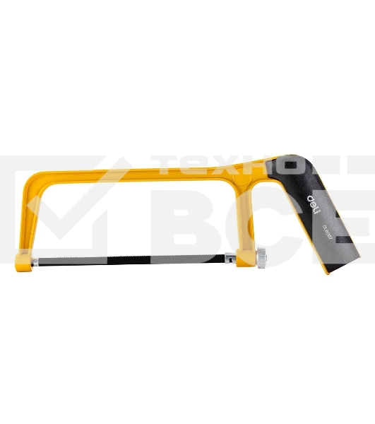 Ножовка по металлу Deli DL6007 150мм Рама из алюминиевого сплава. Сталь 65 Mn.