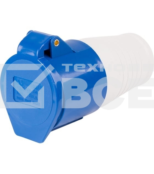 Розетка Rexant 223 переносная 2Р+РЕ 32А 220В IP44