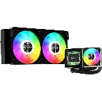 Система жидкостного охлаждения Formula V Line Cryo Wing Digi 240 BK, 240мм, LCD 2.73', 2x120мм, ARGB fans, LGA115X/1200/1700/1851/1366/2011/2066, AM3/AM4/AM5/Ryzen3/Ryzen5/Ryzen7/Threadripper/RT4, фото 1