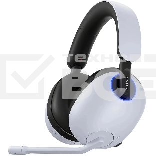 Гарнитура Sony INZONE H9 белый, беспроводная + проводная, Bluetooth, до 32 ч, подсветка