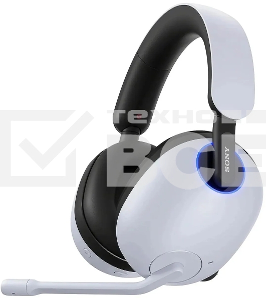 Гарнитура Sony INZONE H9 белый, беспроводная + проводная, Bluetooth, до 32 ч, подсветка