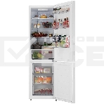 Холодильник Candy CFN6200W белый двухкамерный 243/91л морозилка снизу, No Frost, фото4