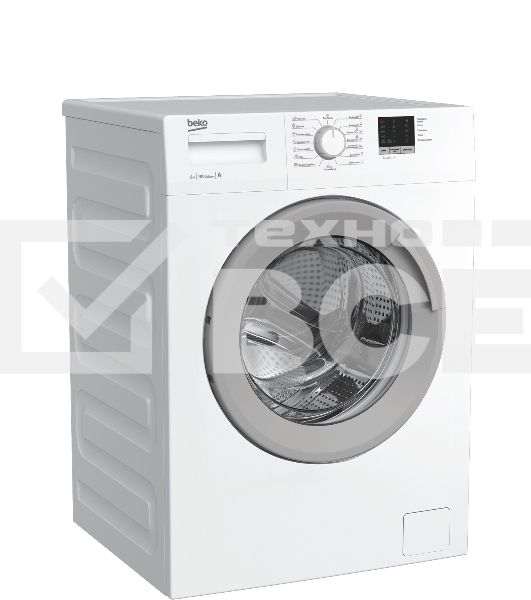 Стиральная машина Beko ELE67511ZSW (R) белый, загрузка фронтальная 6 кг, 1000 об/мин., класс: А