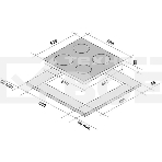 Индукционная варочная панель Krona REMO 60 BL, фото2