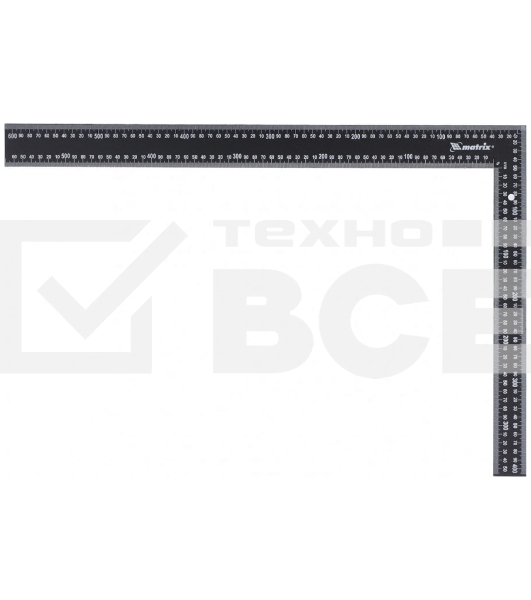 Угольник Matrix 600мм цельнометаллический