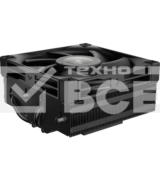 Кулер для процессора DEEPCOOL AN400 черный, 92 мм, алюминий/медь, 2950 об/мин, 23.2 дБ, 4 pin, 150 Вт, 52.5 мм