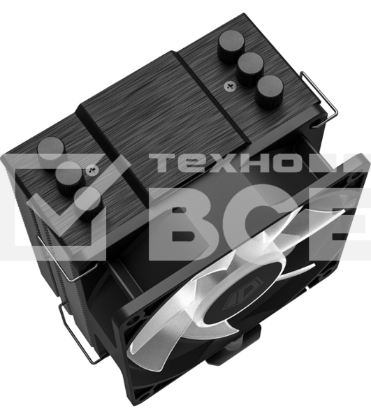 Кулер для процессора ID-COOLING SE-903-XT FRGB черный 92мм алюминий+медь 2200rpm 26db 4-pin 130W 123мм