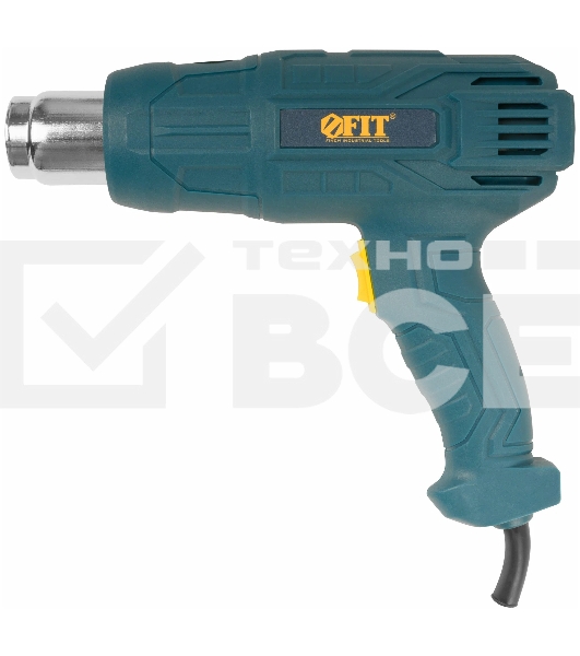 Фен технический FIT HG-2002 2000 Вт, 350/500 °C, 300/500 л/мин, коробка