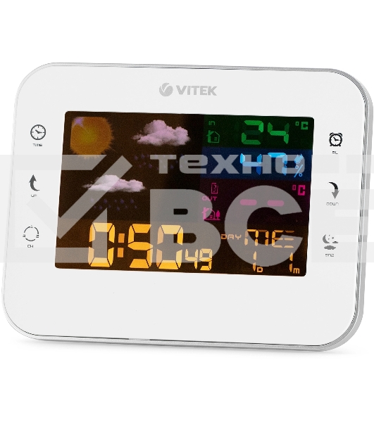 Погодная станция Vitek VT-6412 белый