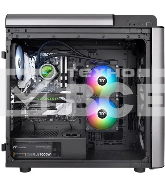 Система водяного охлаждения Thermaltake TH280 V2 Ultra ARGB Soc-AM5/AM4/1151/1200/1700 черный 4-pin 34.7dB Al+Cu LCD Ret (CL-W385-PL14SW-A)