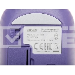 Клавиатура + мышь Acer OCC205 беспроводной USB, 1200 dpi, фиолетовый, фото17