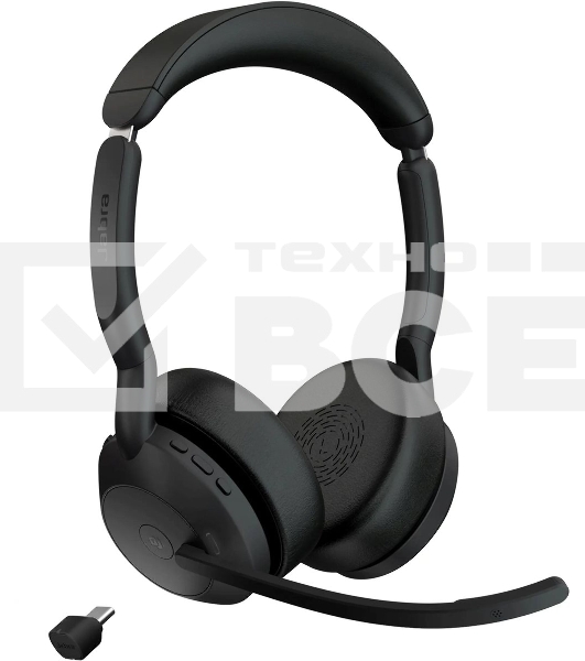 Гарнитура Jabra Evolve2 55, Link380c MS Stereo Stand