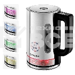 Чайник электрический BRAYER BR1060 2200 Вт, 1,7 л, стальной/черный, фото10