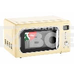 Микроволновая печь HARPER HMW-20ST04 CREAMY бежевый, 20 л, 700 Вт, переключатели - кнопки/поворотный механизм, фото3