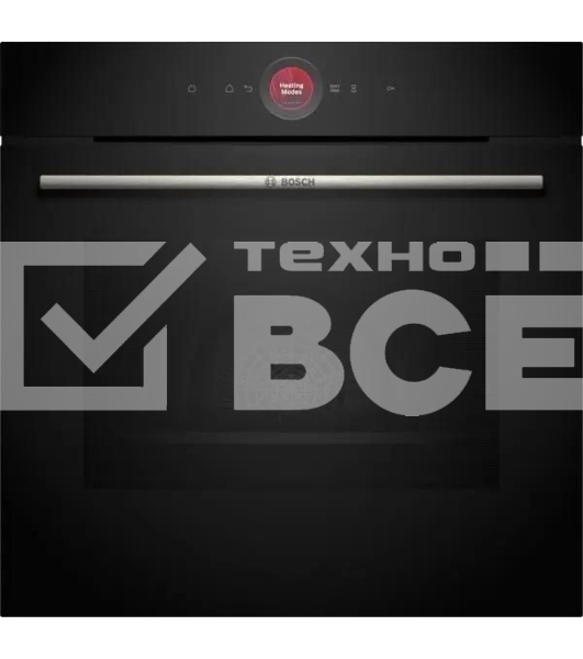 Встраиваемый духовой шкаф электрический Bosch HBG7721B1 черный