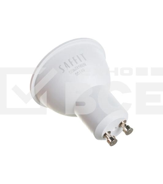 Лампа светодиодная SAFFIT SBMR1609 (55149) 9 вт 230в GU10 белый