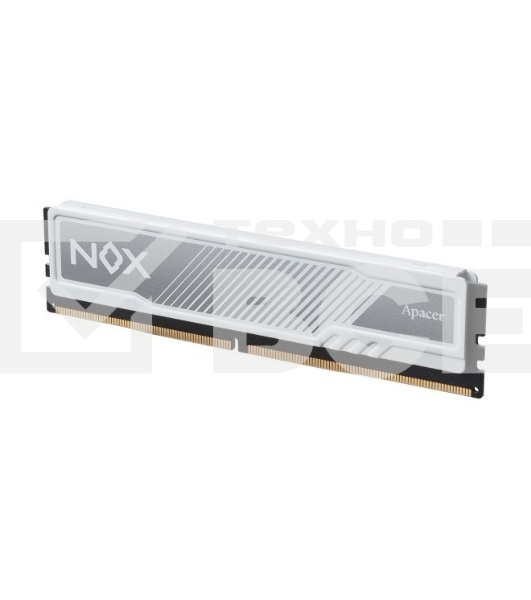 Оперативная память Apacer Nox, DDR4, 8GB (1x8 GB), 3200 MHz, CL16, радиатор, белый