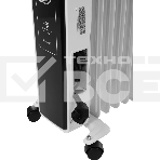 Радиатор масляный Royal Clima PARMA ROR-PR7-1500M 1500Вт белый/черный, фото5