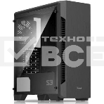 Компьютерный корпус Zalman S3 черный без БП ATX 2x120мм 2xUSB 2.0 1xUSB 3.0 audio bott PSU, фото11