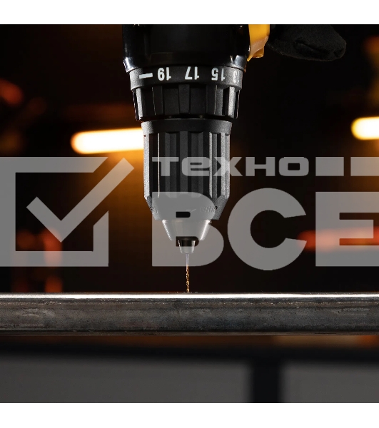 Набор сверл по металлу Denzel 1-10 мм, HSS-Tin, Golden Tip, 19 шт