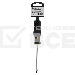 Отвертка Denzel SL4х100 мм, S2, 3к рукоятка, фото2