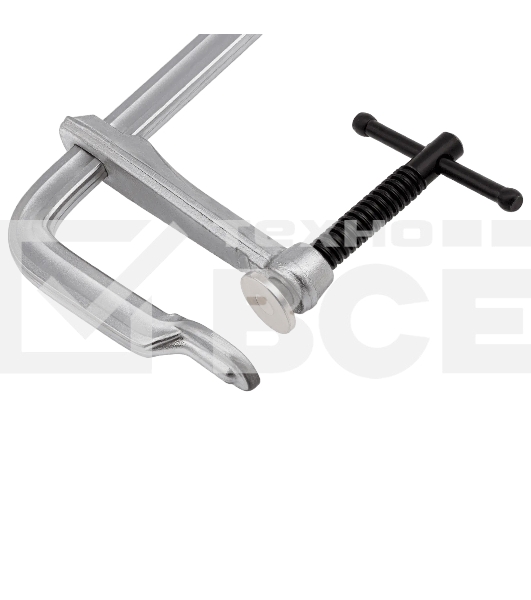 Струбцина Denzel F-образная, 120x400 мм, кованая