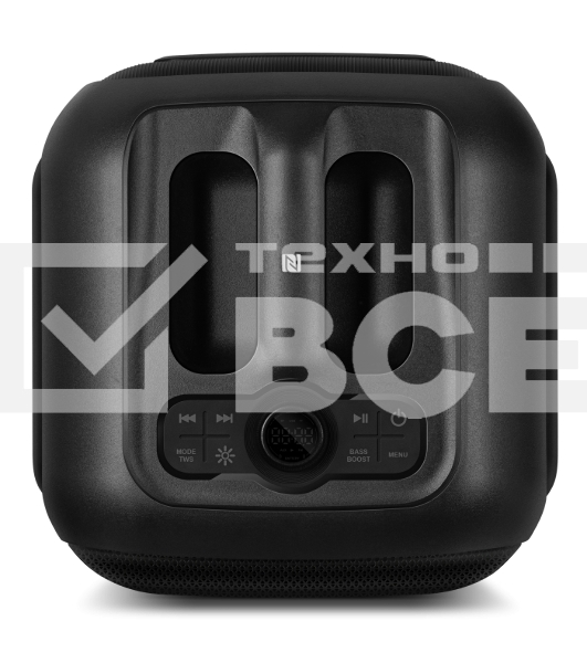 Портативная колонка SVEN PS-880, черный, 1.0, 110 Вт (RMS), Bluetooth, FM, USB, microSD, LED-дисплей, аккумулятор