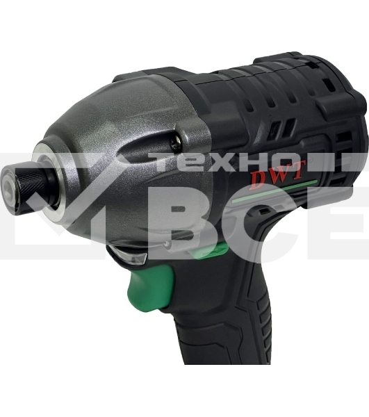 Винтоверт аккумуляторный ударный DWT ASCP-20 DN-4C2 BMC /20 В/350 Нм/до 2400 об.в мин/до 3000 уд.в мин/бесщеточный/LED - подсветка/2 АКБ х 4 Ач/ЗУ/кейс/черный (ASCP-20 DN-4C2 BMC)